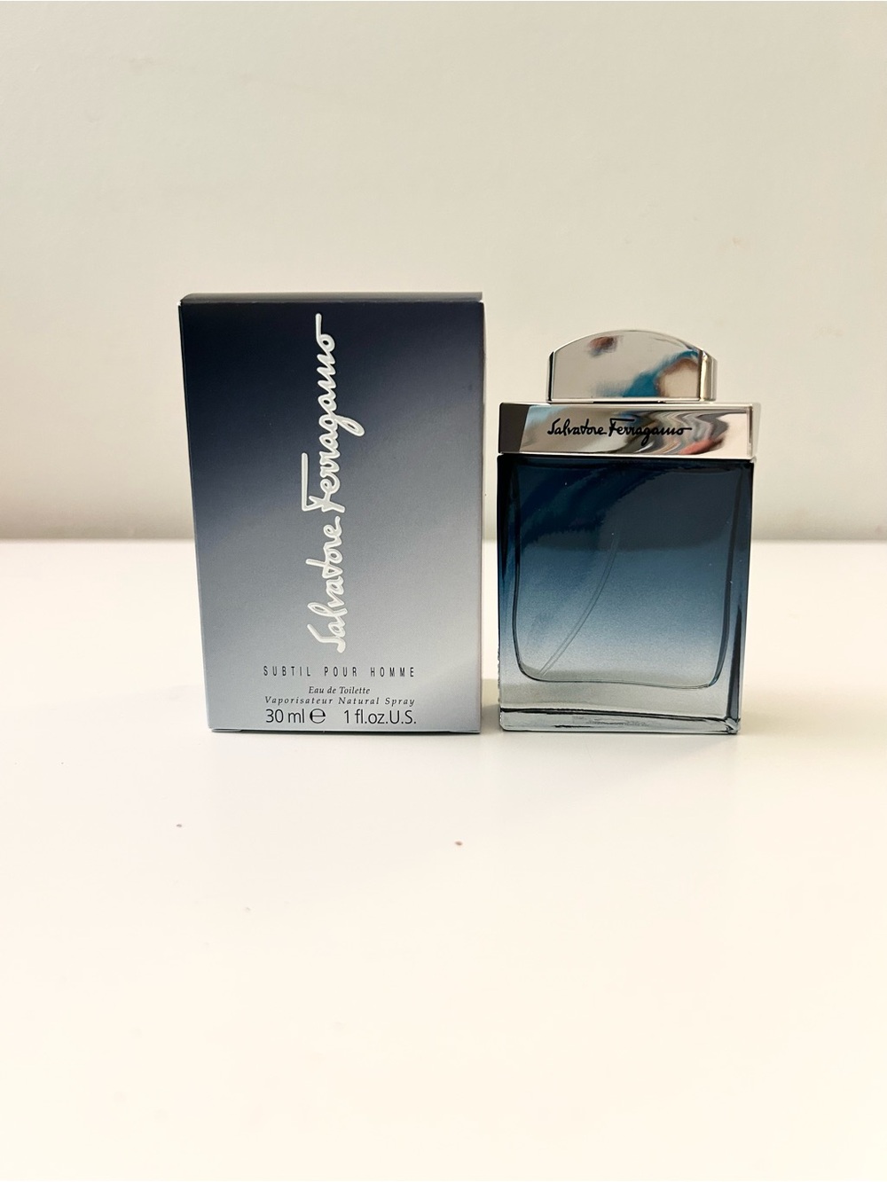 🌸SALVATORE FERRAGAMO Subtil Pour Homme EDT Spray 30 mL